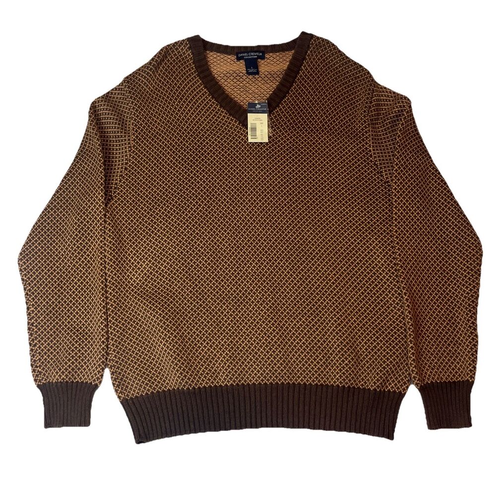 VINTAGE HONG KONG DANIEL CREMIEUX COLLECTION Men's Sweater - NWT